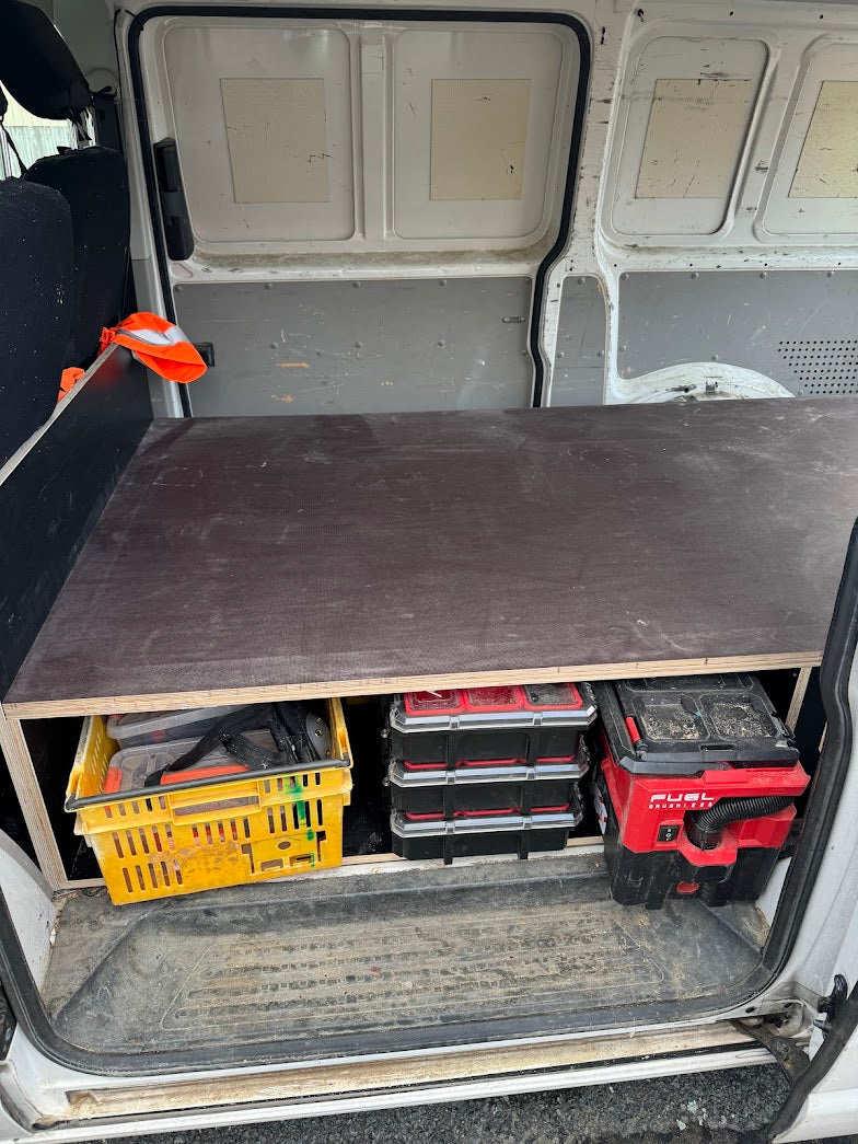 Commercial Vanbox - storage + non slip